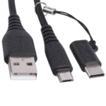 کابل شارژ USB به Micro-USB و USB-C مدل Beyond BA-319